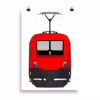 ÖBB Siemens Taurus Poster - Afbeelding 4