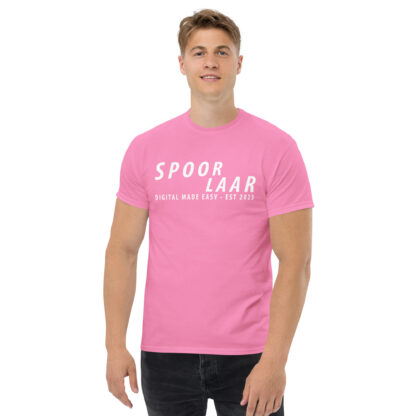 Spoorlaar 'Digital made easy' T-shirt witte tekst - Afbeelding 18