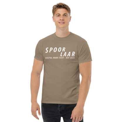 Spoorlaar 'Digital made easy' T-shirt witte tekst - Afbeelding 16