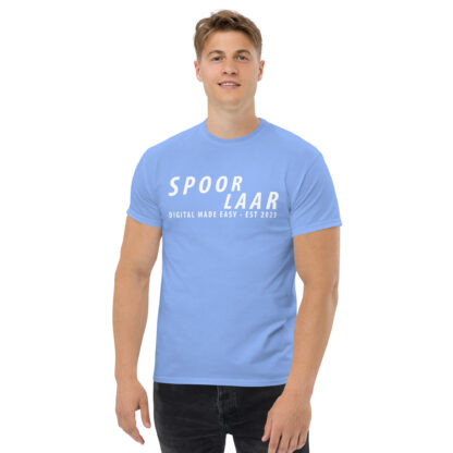 Spoorlaar 'Digital made easy' T-shirt witte tekst - Afbeelding 19