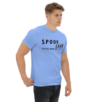 Spoorlaar 'Digital made easy' T-shirt zwarte tekst - Afbeelding 6