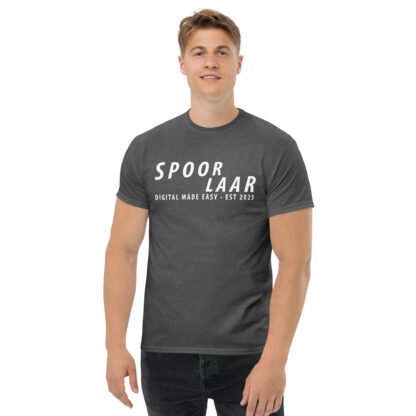 Spoorlaar 'Digital made easy' T-shirt witte tekst - Afbeelding 9
