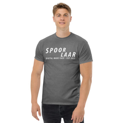 Spoorlaar 'Digital made easy' T-shirt witte tekst - Afbeelding 15