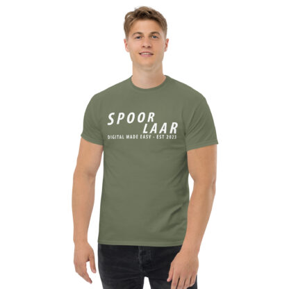 Spoorlaar 'Digital made easy' T-shirt witte tekst - Afbeelding 13