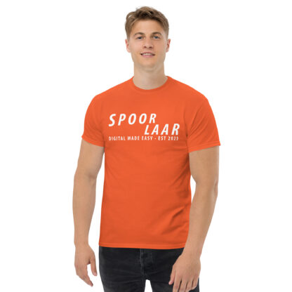 Spoorlaar 'Digital made easy' T-shirt witte tekst - Afbeelding 14