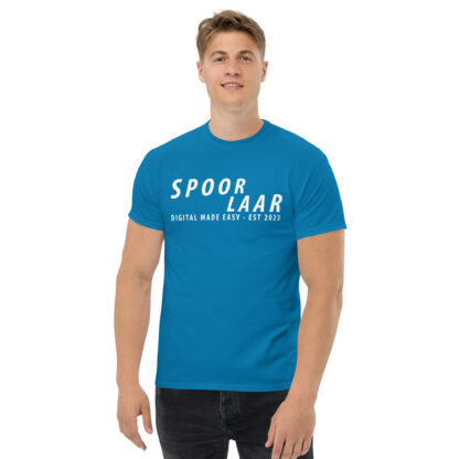 Spoorlaar 'Digital made easy' T-shirt witte tekst - Afbeelding 10
