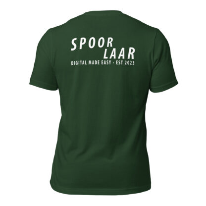 Spoorlaar 'Digital made easy' T-shirt witte tekst premium - Afbeelding 9