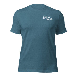 Spoorlaar 'Digital made easy' T-shirt witte tekst premium