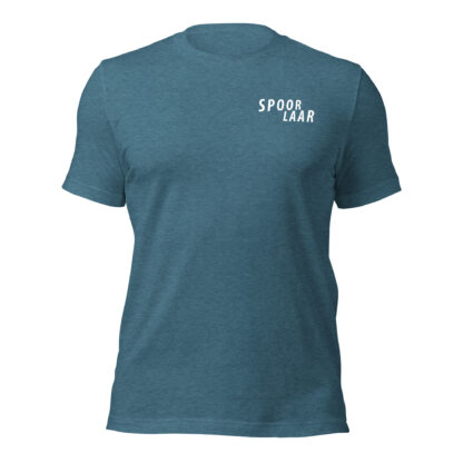 Spoorlaar 'Digital made easy' T-shirt witte tekst premium