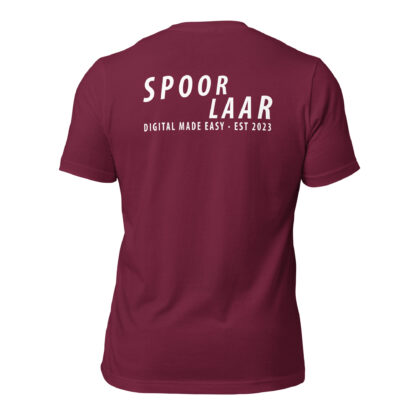 Spoorlaar 'Digital made easy' T-shirt witte tekst premium - Afbeelding 7